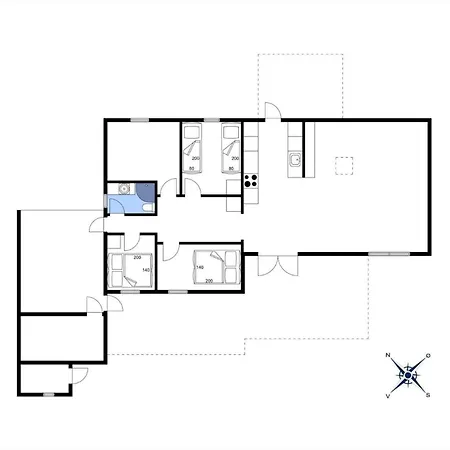 Fy134-middelfart-antaresvej-4 בית נופש